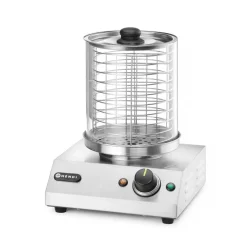 Hendi Worstenwarmer met glazen container