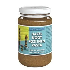 Horizon Hazelnoot-Rozijnenpasta Biologisch 350g