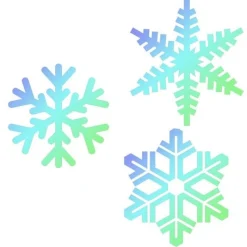JEM Sjabloon Sneeuwvlokken Set/3