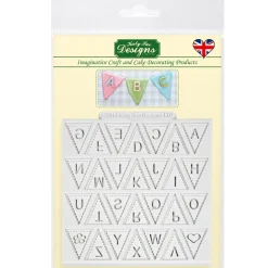 Katy Sue Mold Alfabet Vlaggetjes