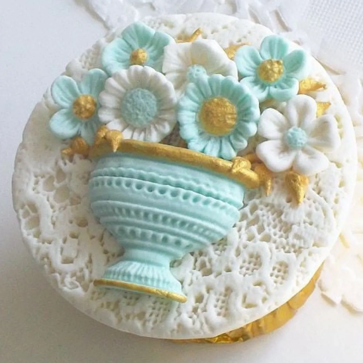 Katy Sue Mold Kleine Bloemen