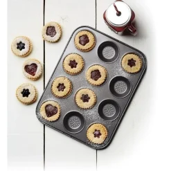 Kitchen Craft Crusty Bake Tartelettes bakvorm 12 stuks