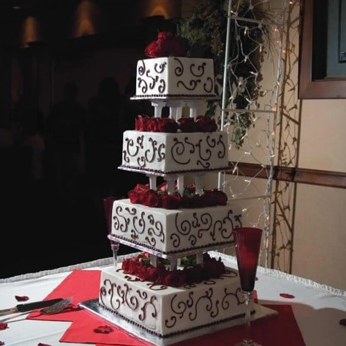 Kitchen Craft Taartpan Vierkant losse bodem 20x20x8cm