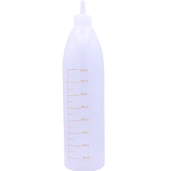 Knijpfles met maataanduiding 500cc.