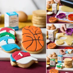 Koekjes Uitsteker Basketbal en Pet