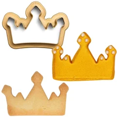 Koekjes Uitsteker Kroon 7x5x2,2(h) cm