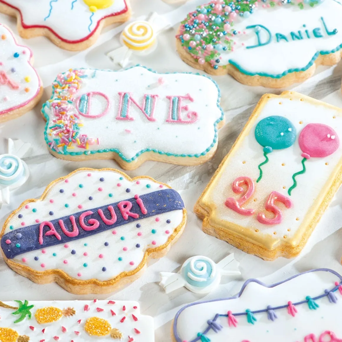 Koekjes Uitsteker Set Frames 4-delig