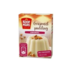 Koopmans Griesmeelpudding Amandel 85g**