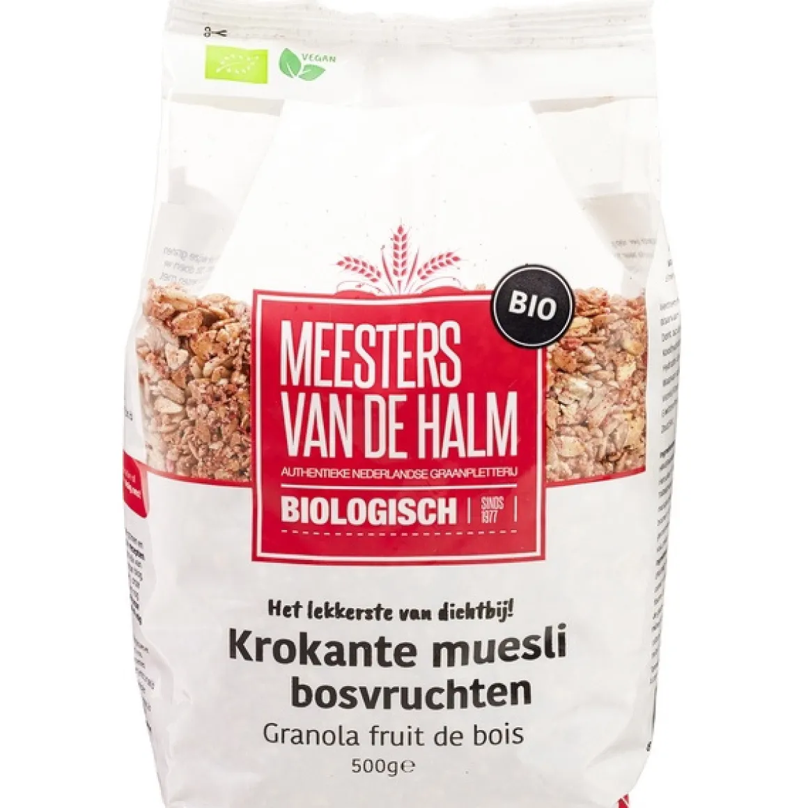 Krokante Muesli Bosvruchten Biologisch 500g