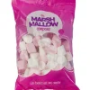 Marshmallow Roze / Wit 250 gr.