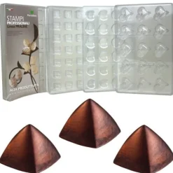 Martellato Bonbonvorm Pyramide (30x) 26x26 mm