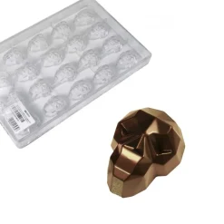 Martellato Bonbonvorm Schedel (20x) 37x28h18mm