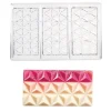 Martellato Chocolademal Pyramide Tablet (3x) 13,8x7,2x1,1 cm