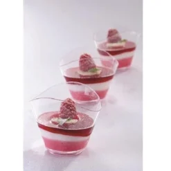 Martellato Lepelgebak cups Wave (120 ml) / 100 stuks
