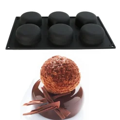 Martellato Siliconen Vorm Rond Ø62x35mm (6) 29x17cm