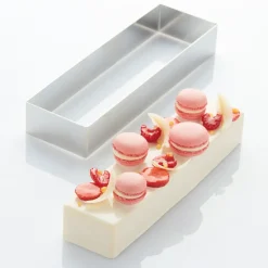 Martellato Taartring RVS Rechthoek 81x272x40mm