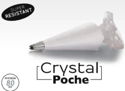 Martellato Wegwerp Spuitzak 65cm Transparant 100 stuks