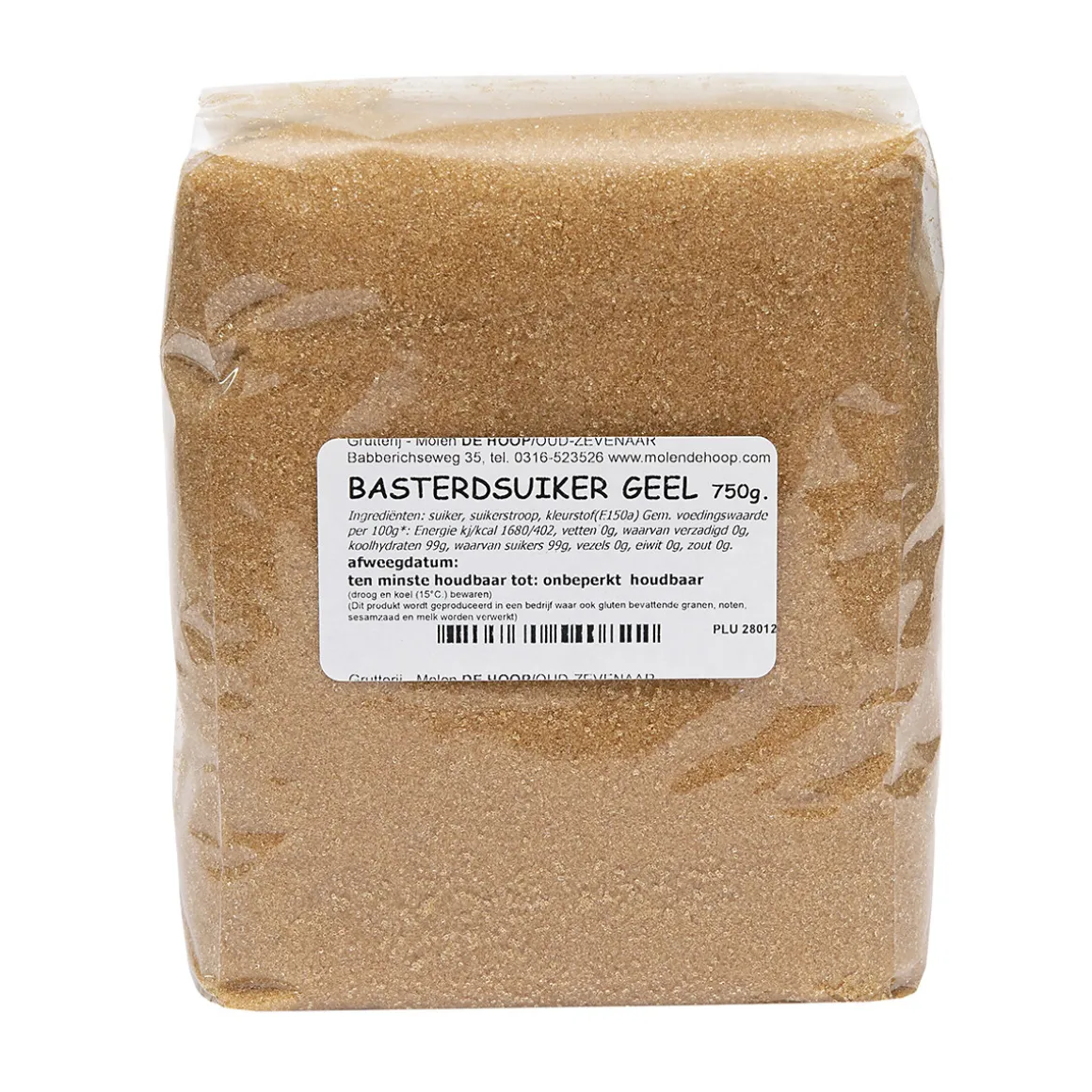 Molen de Hoop Basterdsuiker Geel 750gr