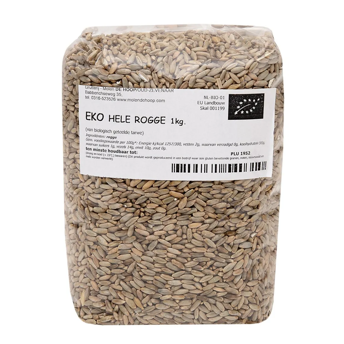 Molen de Hoop EKO Hele Rogge 1kg