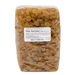 Molen de Hoop Gele Rozijnen 1kg