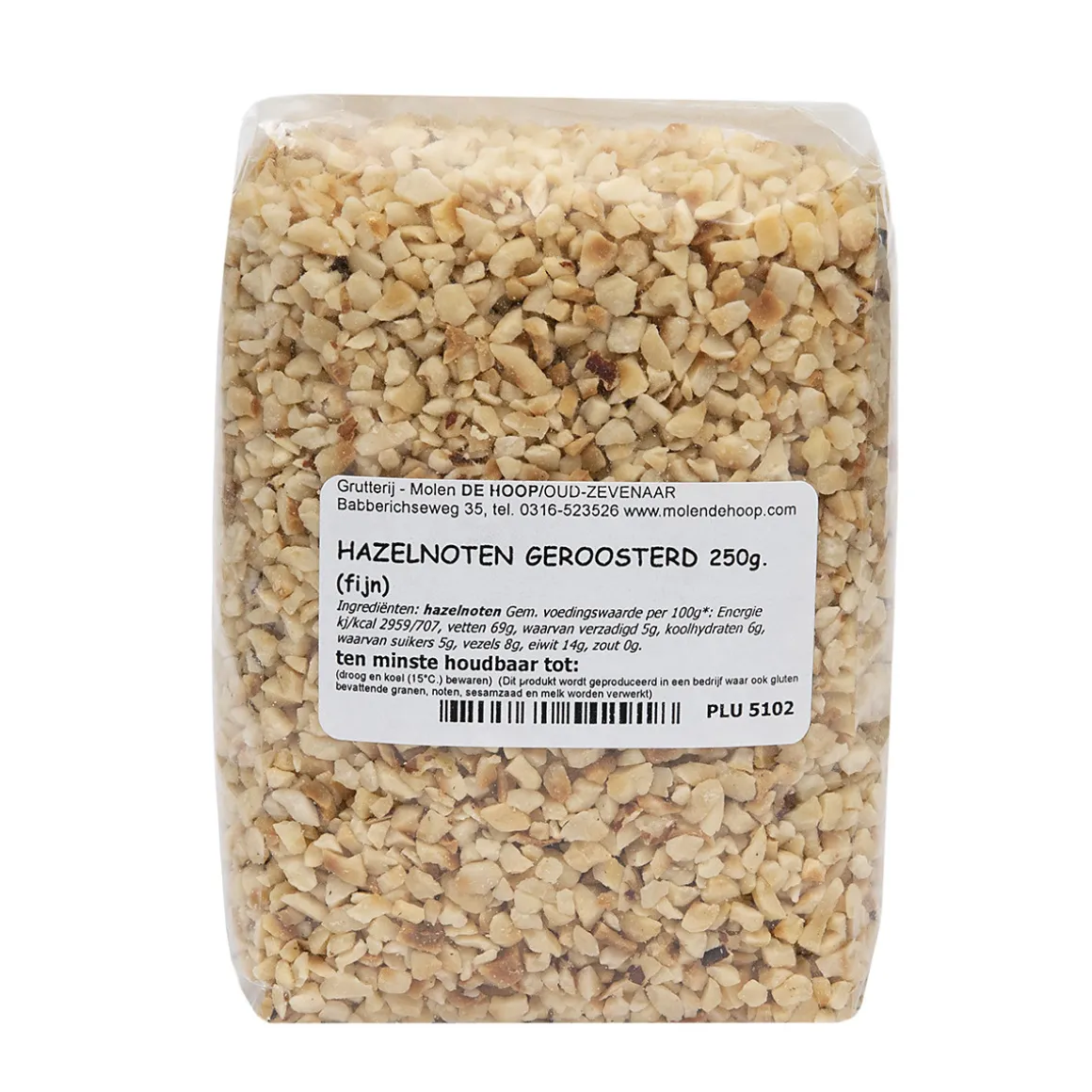 Molen de Hoop Hazelnoot gehakt fijn 250gr