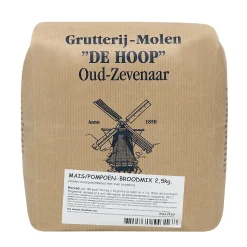 Molen de Hoop Mais/Pompoen Broodmix 2,5kg