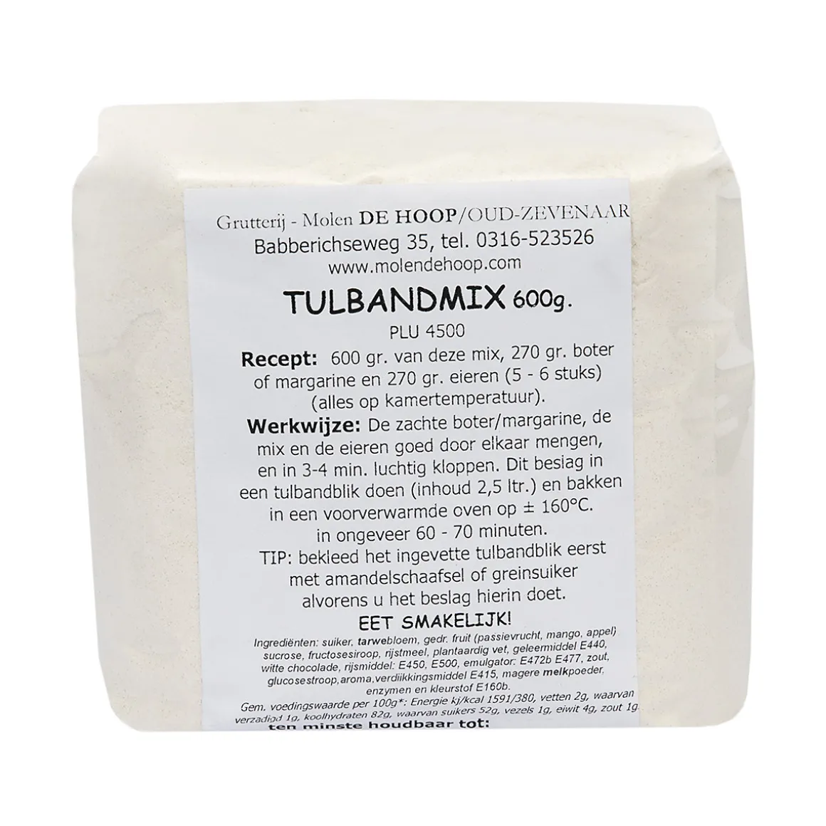 Molen de Hoop Tulbandmix 600gr
