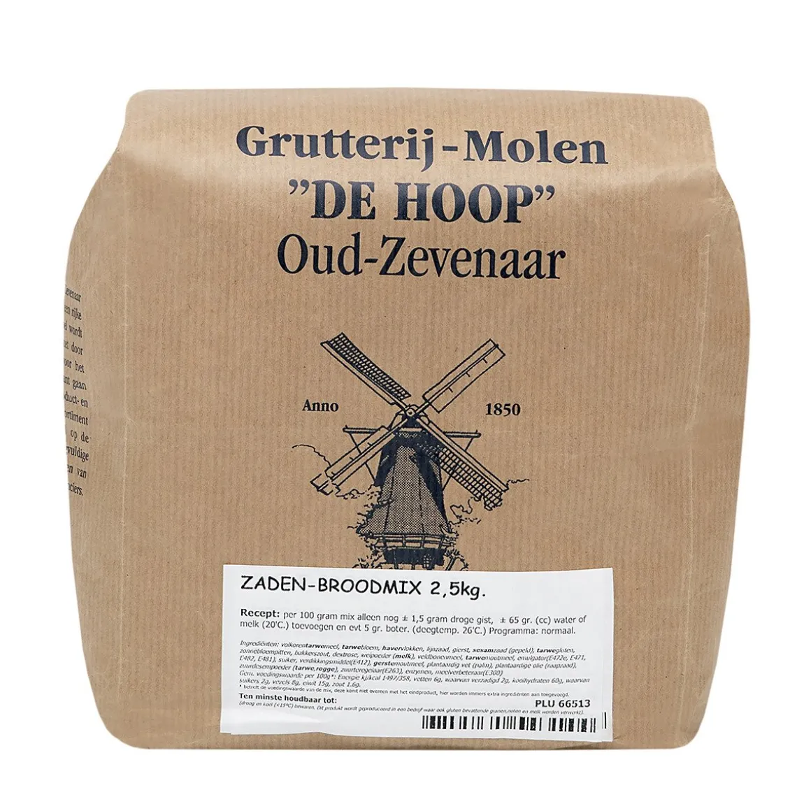 Molen de Hoop Zadenbrood Mix 2,5kg