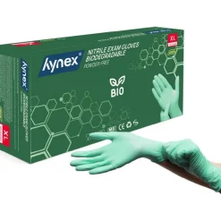 Nitril Handschoenen (Wegwerp) BIO Groen 100st. - Maat XL