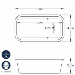 Nordic Ware Broodbakvorm 10x20cm