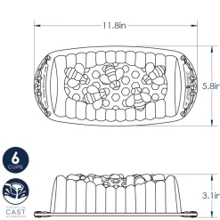 Nordic Ware Honingraat Bijen Bakvorm