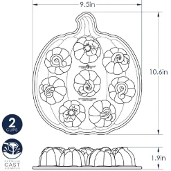 Nordic Ware Kleine Pompoenen Bakvorm