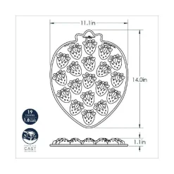 Nordic Ware Mini Aardbei Bakvorm