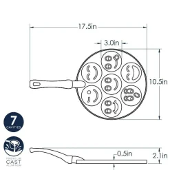 Nordic Ware Pancake Pan Smiley