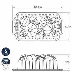 Nordic Ware Pompoen/Herfstmand Bakvorm