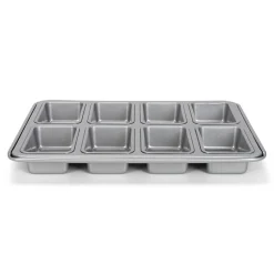 Patisse Mini Broodvorm Silver-Top 8-vaks 34x28cm