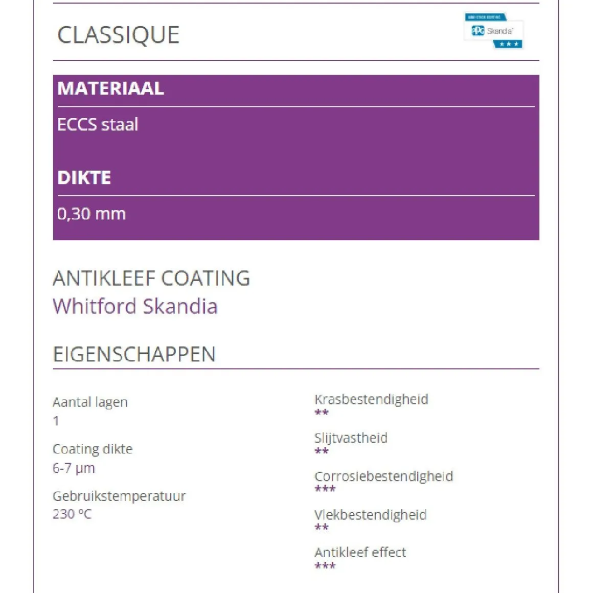 Patisse Muffin / Cupcake Bakvorm Classique 6 Stuks 27cm