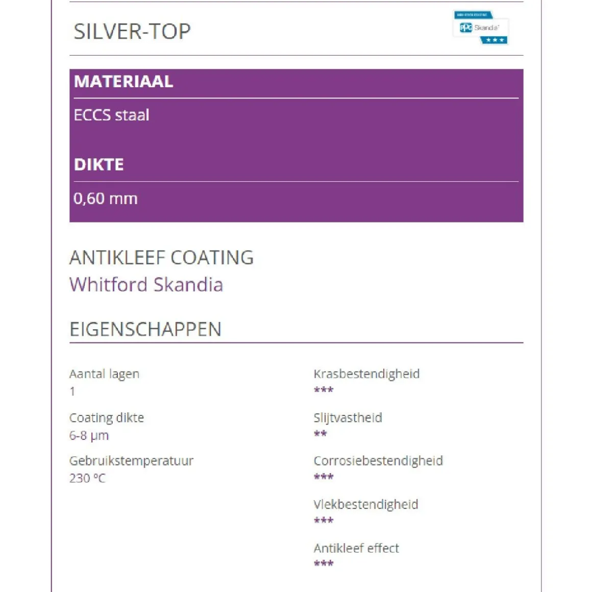 Patisse Quichevorm Losse Bodem Silver-Top Ø30cm