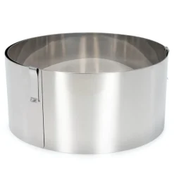 Patisse Taartring Verstelbaar RVS Ø18-30cm