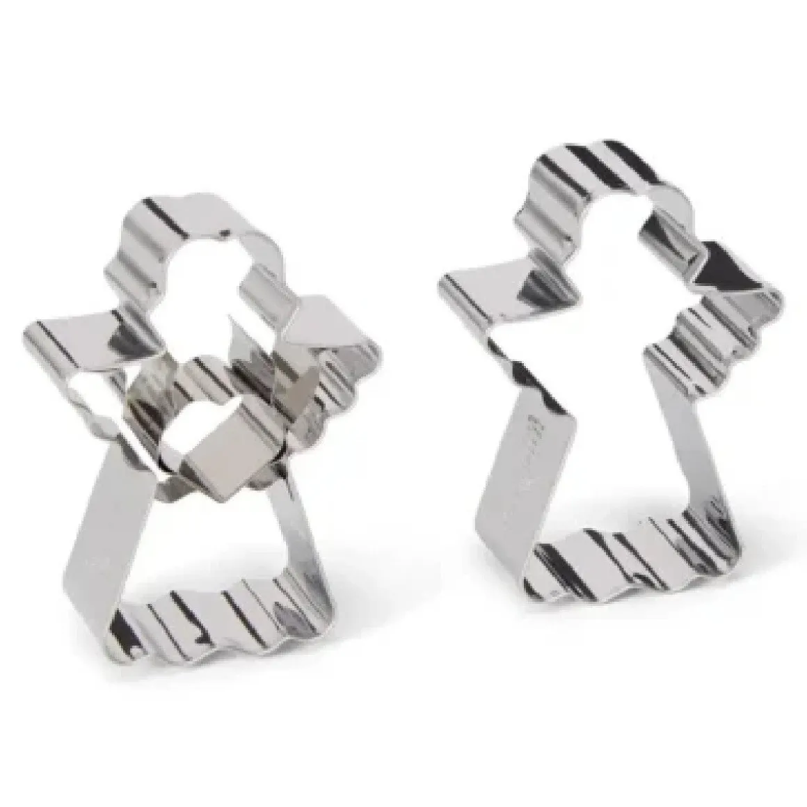 Patisse Uitstekers Engel RVS 7cm 2-delig**