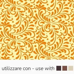 Pavoni Chocolade Transfersheets Gele Structuur 34x26cm 10st