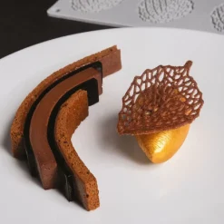 Pavoni Siliconen Vorm Blad 73x55mm (8) 30x20cm