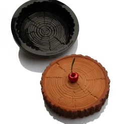 Pavoni Siliconen Vorm Boomstam Ø18,5x4,5cm