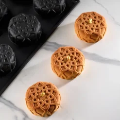 Pavoni Siliconen Vorm Dahab Ø75x30mm (12) 40x30cm