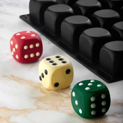 Pavoni Siliconen Vorm Dobbelsteen Ø50mm (20) 40x30cm