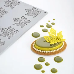 Pavoni Siliconen Vorm Herfstblad 66x62,5mm (8) 30x20cm