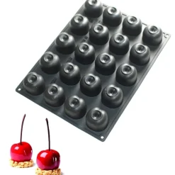 Pavoni Siliconen Vorm Kers/Perzik 58x53mm (20) 30x40cm