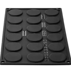 Pavoni Siliconen Vorm Mini Macaron Ø4x2,5cm (18) Set/2