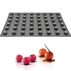 Pavoni Siliconen Vorm Mini Truffel Ø20mm (48) 30x40cm