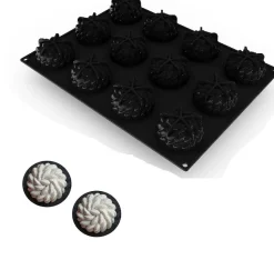 Pavoni Siliconen Vorm Saint-Honore Ø72x40mm (12) 30x40cm